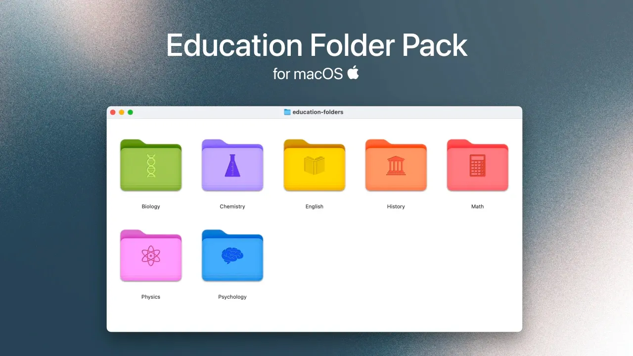 Education folder pack.